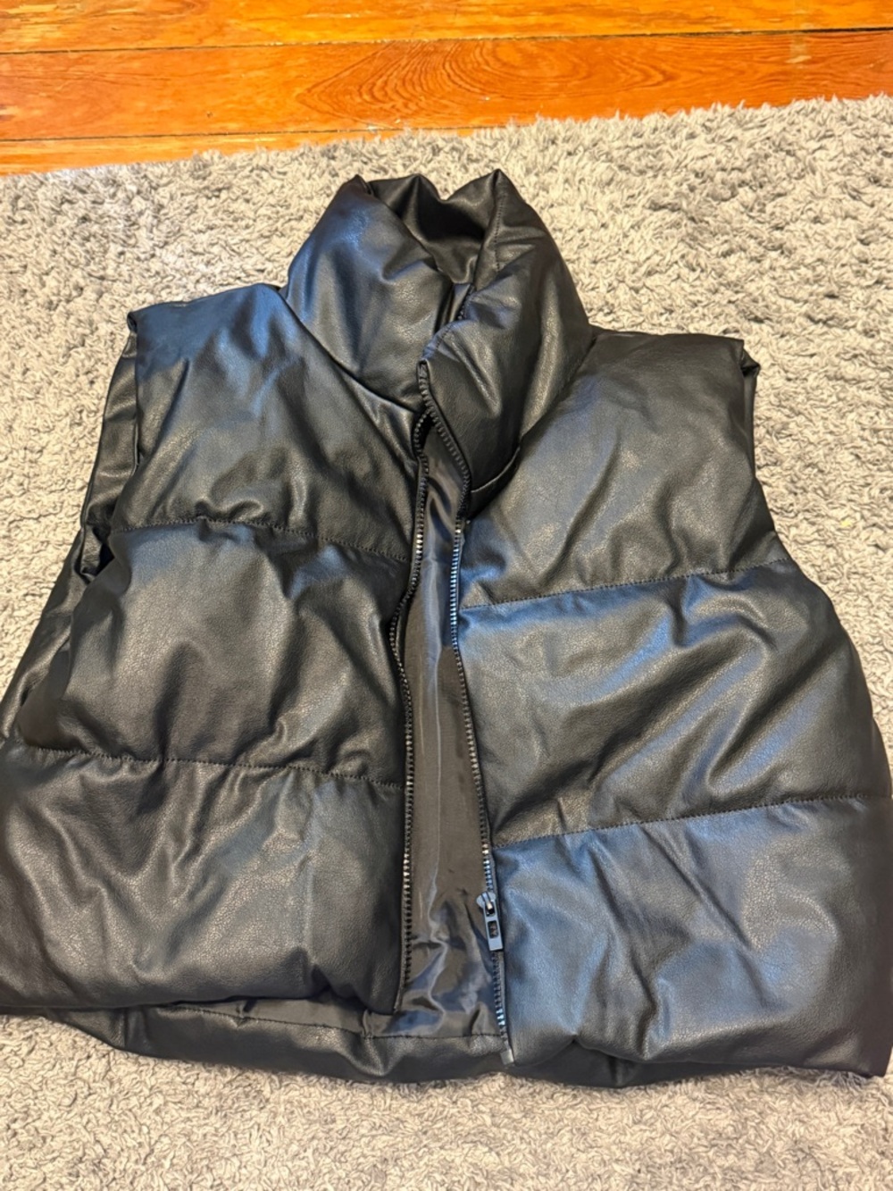 PrettyLittleThing Men's Black Quilted Puffer Vest